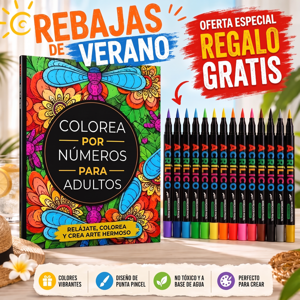 Libro Colorea por Números