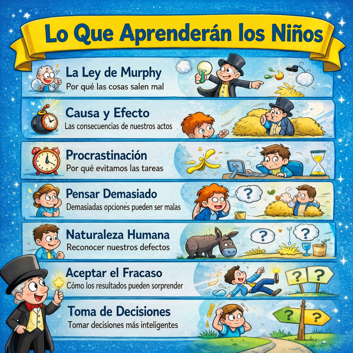 La Ley de Murphy: Principios de Vida para Niños
