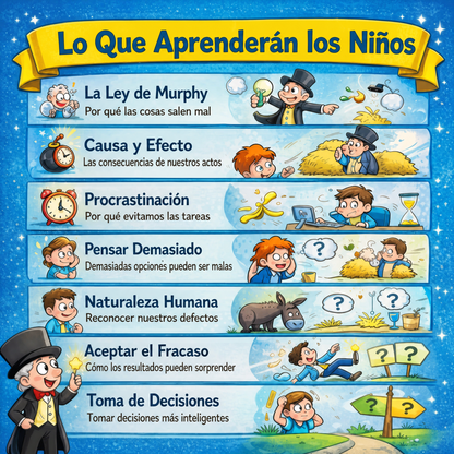 La Ley de Murphy: Principios de Vida para Niños
