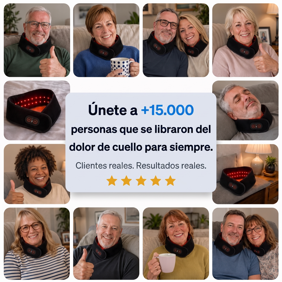 Restiva RedLight Pro — Terapia de Luz Roja para el Cuello