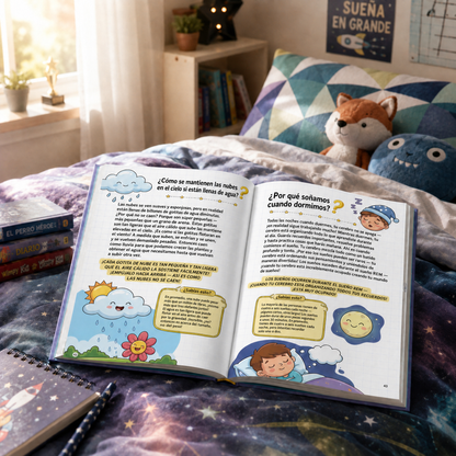 Enciclopedia Infantil "10000 Porqués" — Despierta Todo el Potencial de Tu Hijo