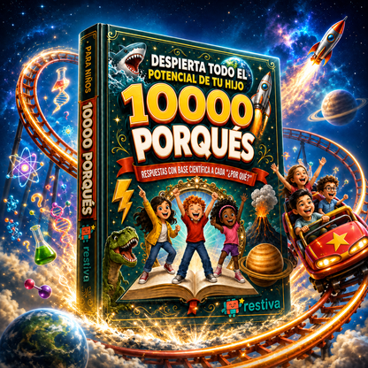 Enciclopedia Infantil "10000 Porqués" — Despierta Todo el Potencial de Tu Hijo