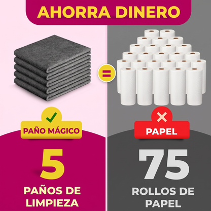 Restiva Paño Mágico de Microfibra (Pack de 5)