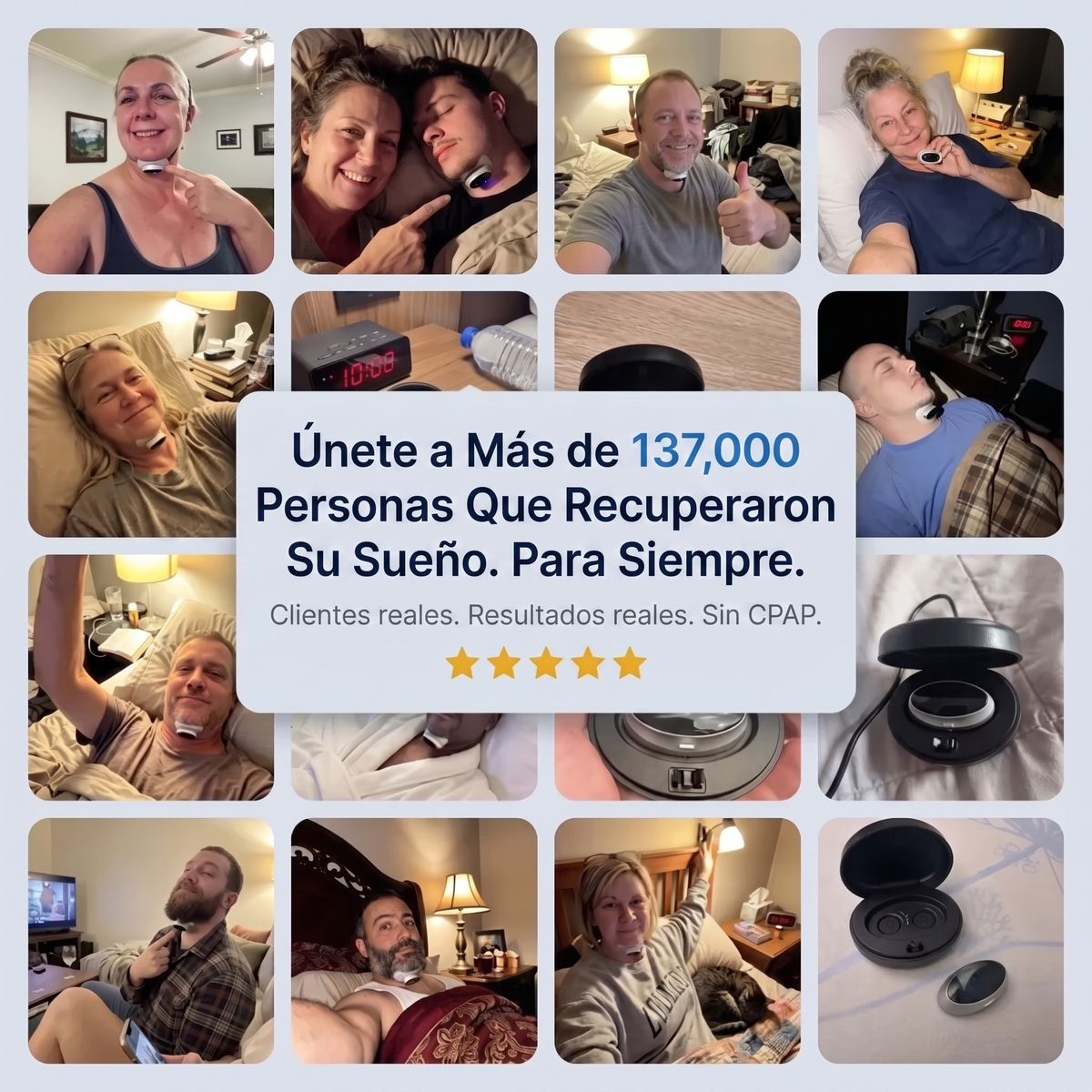SleepEase Pro — Elimina los Ronquidos y la Apnea del Sueño